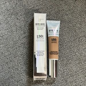 It cosmetics, great bye-bye foundation for coverage moisturizer!!!